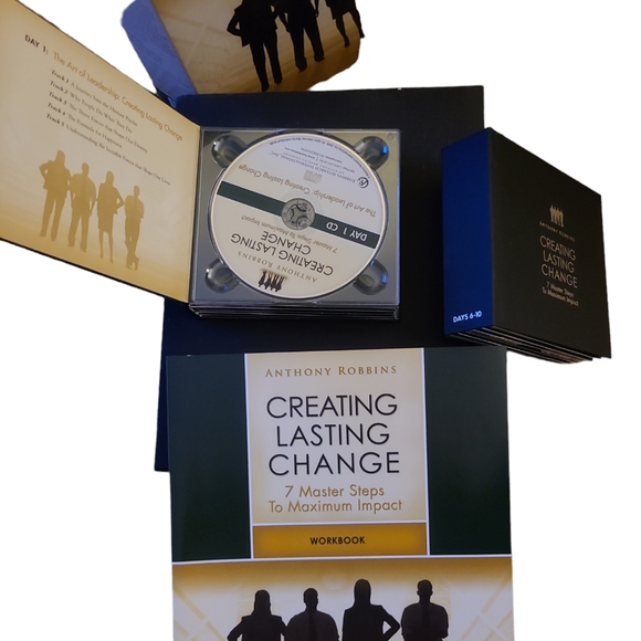 Creating Lasting Change 7 Master Steps To Maximum Impact (Anthony Robins) - Picture 4 of 5